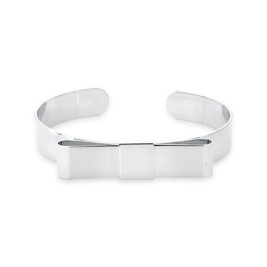 Bracelete semijoia com detalhe em laço