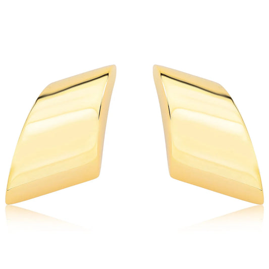 Brinco semijoia chapa