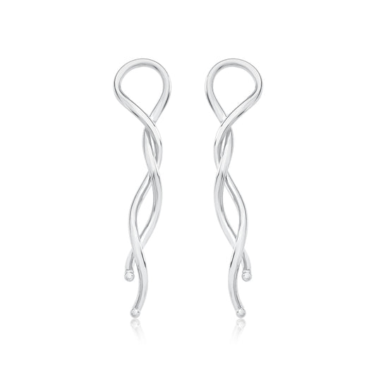 Brincos Trança Eterna