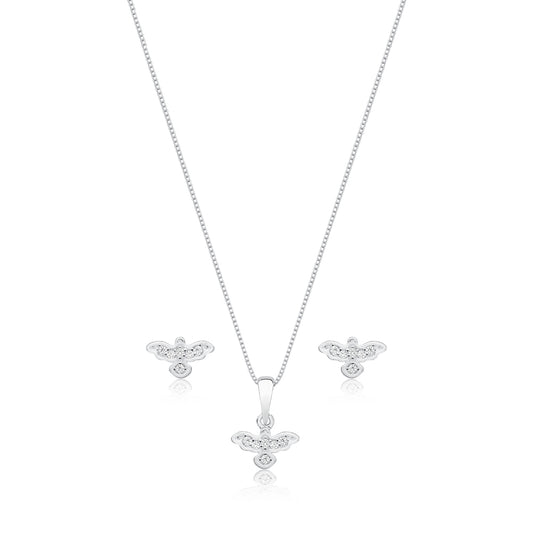 Conjunto espirito santo cravejado pequeno